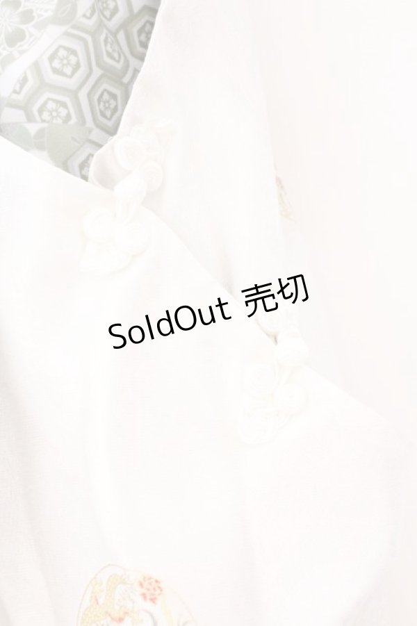 画像4: Qutie Frash / 8分丈袴ロンスカ  ホワイト O-26-02-23-083-QU-SK-OW-OS (4)