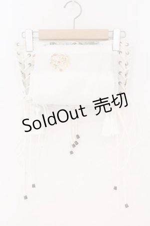 画像: Qutie Frash / 太鼓帯コルセット  ホワイト O-26-02-23-086-QU-TO-OW-OS