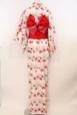 画像6: Angelic Pretty / いちごミルフィーユ浴衣  ピンク O-26-02-23-006-AP-OP-OW-OS (6)