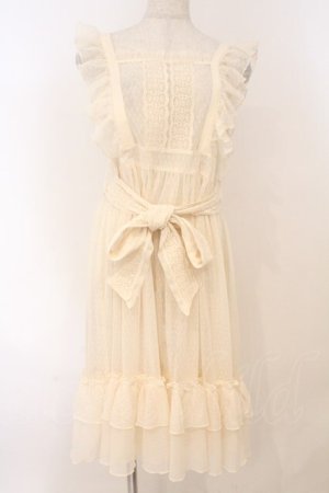 画像: Chalmiere / ドットチュールエプロン M キナリ O-26-02-23-007-0-OP-OW-OS