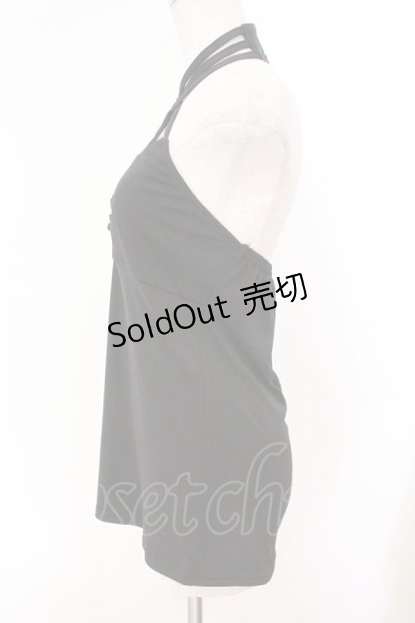 画像3: Qutie Frash / クロスキャミ  ブラック O-26-02-23-008-QU-TO-OW-OS (3)