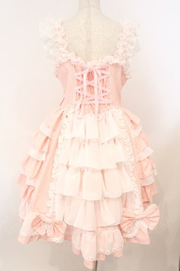 画像5: AND ROMEO / 豪華絢爛ジャンパースカート  ピンク O-26-02-23-010-LO-OP-OW-OS (5)