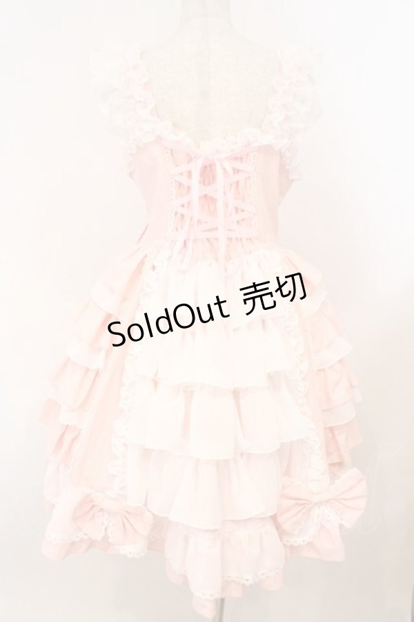 画像5: AND ROMEO / 豪華絢爛ジャンパースカート  ピンク O-26-02-23-010-LO-OP-OW-OS (5)