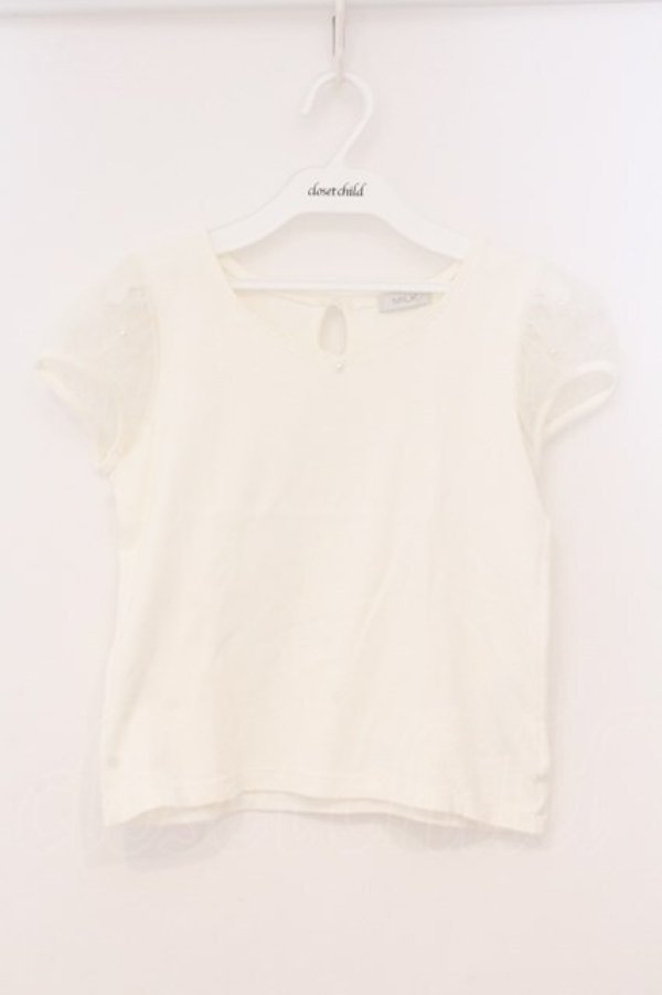 画像1: MILK / ビーナスパールTee  シロ O-26-02-23-019-ML-TO-OW-OS (1)