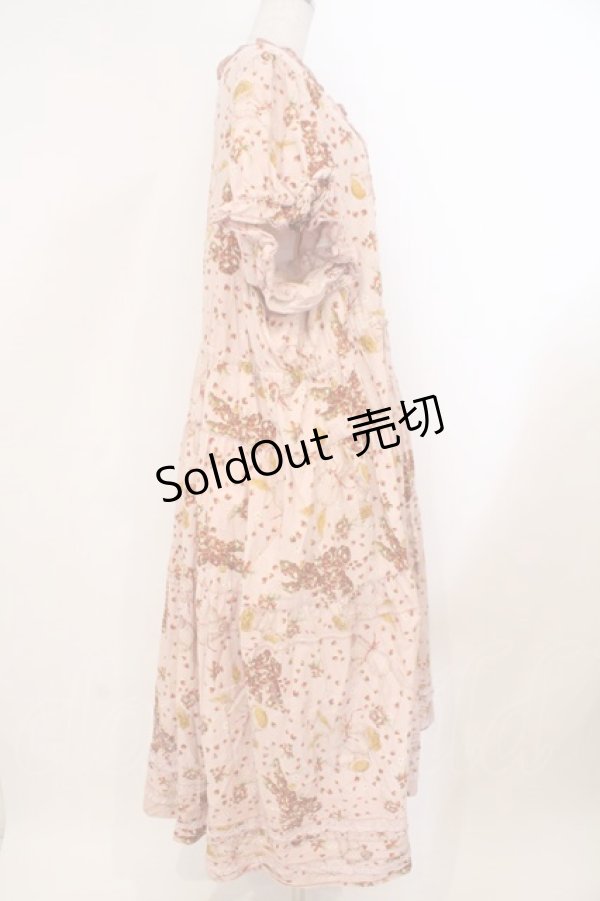 画像4: PINK HOUSE / ギンガムうさぎプリントワンピース【お直しあり】  ピンク O-26-02-23-002-LO-OP-IG-OS (4)