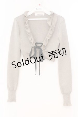 画像: Jane Marple / ラメニットのボレロ M ゴールド O-26-02-23-021-JM-TO-OW-OS