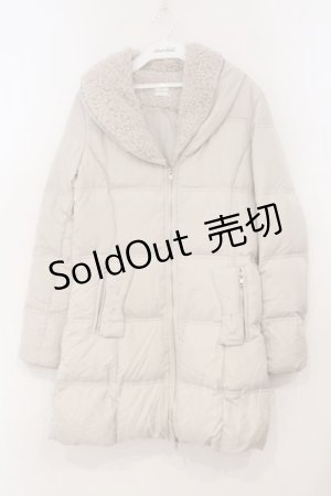 画像: LODISPOTTO / ダウンコート M アイボリー O-26-02-24-029-LO-CO-IG-ZT0304A