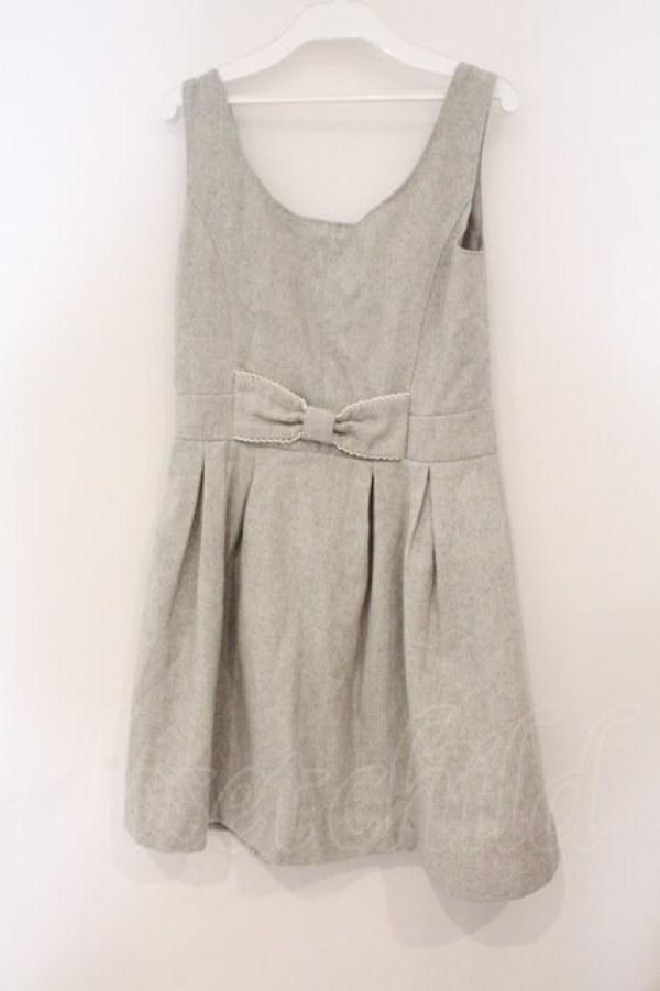 画像2: LODISPOTTO / ラメツイードジャンパースカート M グレー O-26-02-24-036-LO-OP-IG-OS (2)