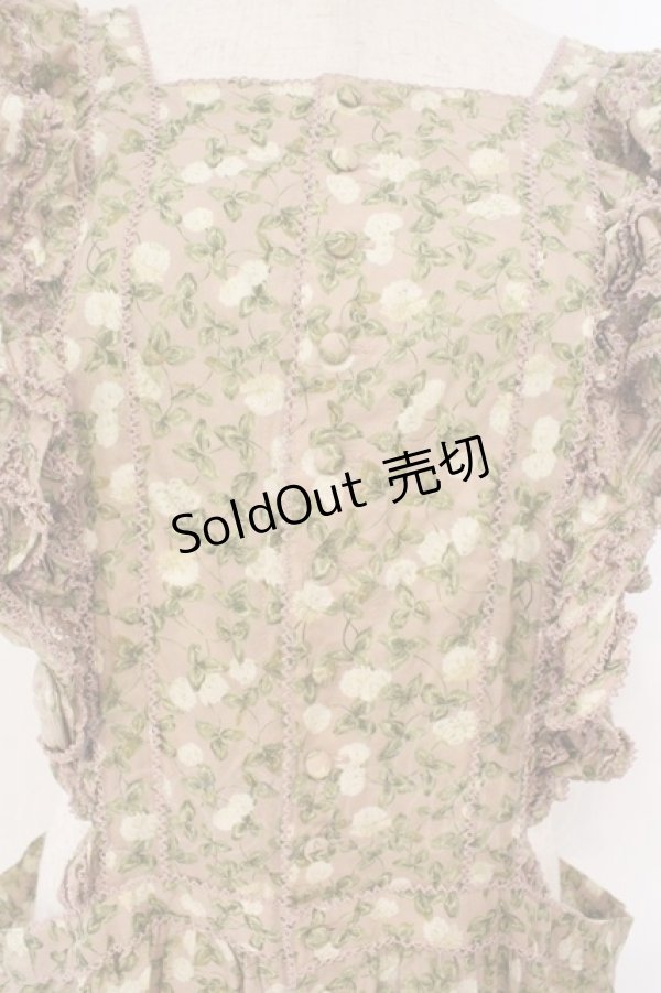 画像2: WONDERFUL WORLD / 白つめ草タブリエ  ピンク O-26-02-24-048-LO-OP-IG-OS (2)