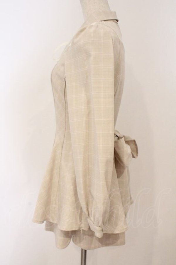 画像3: Secret Honey / カットデコルテワンピース＆ペチパンセット 2 アイボリー×シロ O-26-02-24-049-CA-OP-IG-OS (3)