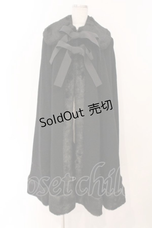 画像1: BABY,THE STARS SHINE BRIGHT / ロングマント（2005）  クロ O-26-02-24-051-BA-CO-IG-ZTC030 (1)