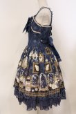 画像5: Angelic Pretty / メルカトル骨董品店ロングジャンパースカート  ネイビー O-26-02-24-053-AP-OP-OW-OS (5)