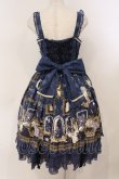 画像6: Angelic Pretty / メルカトル骨董品店ロングジャンパースカート  ネイビー O-26-02-24-053-AP-OP-OW-OS (6)