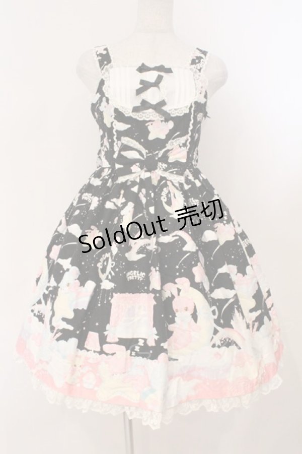 画像1: Angelic Pretty / Dream Fantasyジャンパースカート  クロ O-26-02-24-055-AP-OP-OW-OS (1)