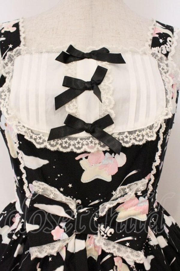 画像2: Angelic Pretty / Dream Fantasyジャンパースカート  クロ O-26-02-24-055-AP-OP-OW-OS (2)