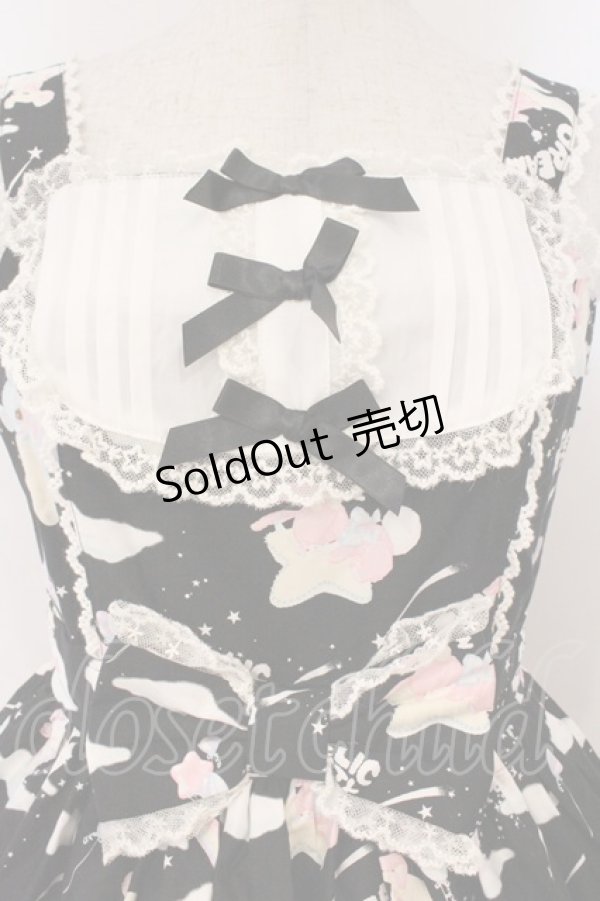 画像2: Angelic Pretty / Dream Fantasyジャンパースカート  クロ O-26-02-24-055-AP-OP-OW-OS (2)