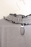 画像4: axes femme / ブラウス風プルオーバー M グレー O-26-02-24-1029-AX-TO-IG-OS (4)