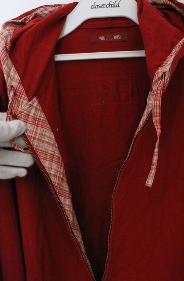 画像3: PINK HOUSE / チェリーバスケットパーカー  アカ O-26-02-24-1034-LO-TO-IG-OS (3)