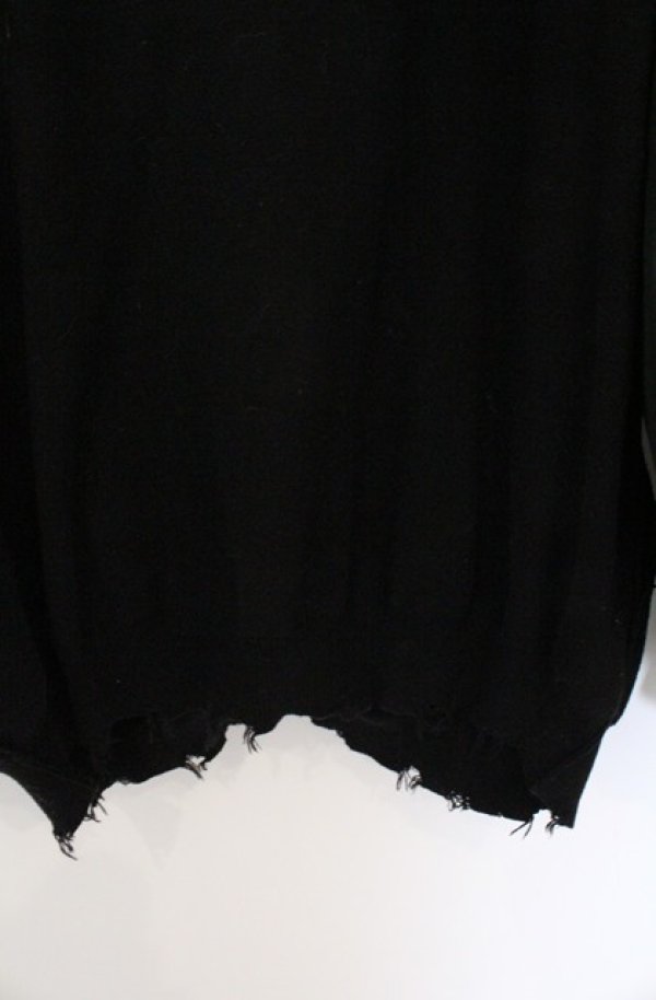 画像5: Candy Stripper / 秋元梢コラボ MA-1 SLEEVE KNIT CARDIGAN カーディガン 2 ブラック O-26-02-24-1042-PU-TO-YM-OS (5)