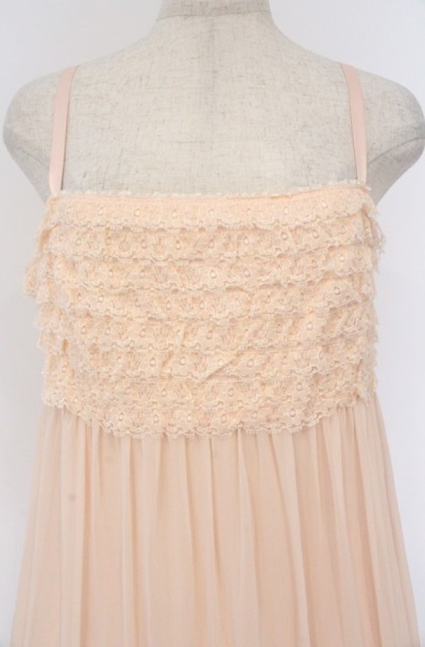 画像2: JESUS DIAMANTE / メアリーローズワンピース 42 ピンク O-26-02-24-1046-JE-OP-OW-OS (2)