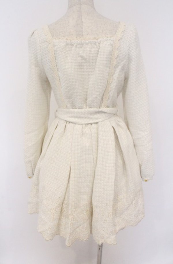 画像4: LIZ LISA / ツイード長袖ワンピース 0 ライトグレー O-26-02-24-1058-LO-OP-YM-OS (4)