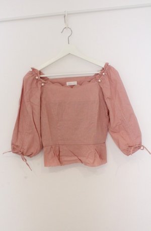 画像: LIZ LISA / スカラップ襟2WAYトップス 0 サーモン O-26-02-24-1061-LO-TO-YM-OS