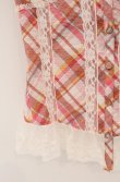 画像2: LIZ LISA / タータンチェックブラウス  ピンク O-26-02-24-1062-LO-BL-YM-OS (2)