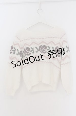 画像: LIZ LISA / ボヘミアンプルオーバーニット 0 シロ O-26-02-24-1065-LO-TO-YM-OS