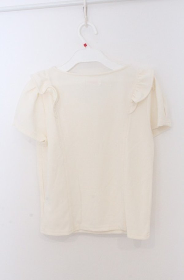 画像3: LIZ LISA / ビジュ襟トップス 0 アイボリー O-26-02-24-1066-LO-TO-YM-OS (3)