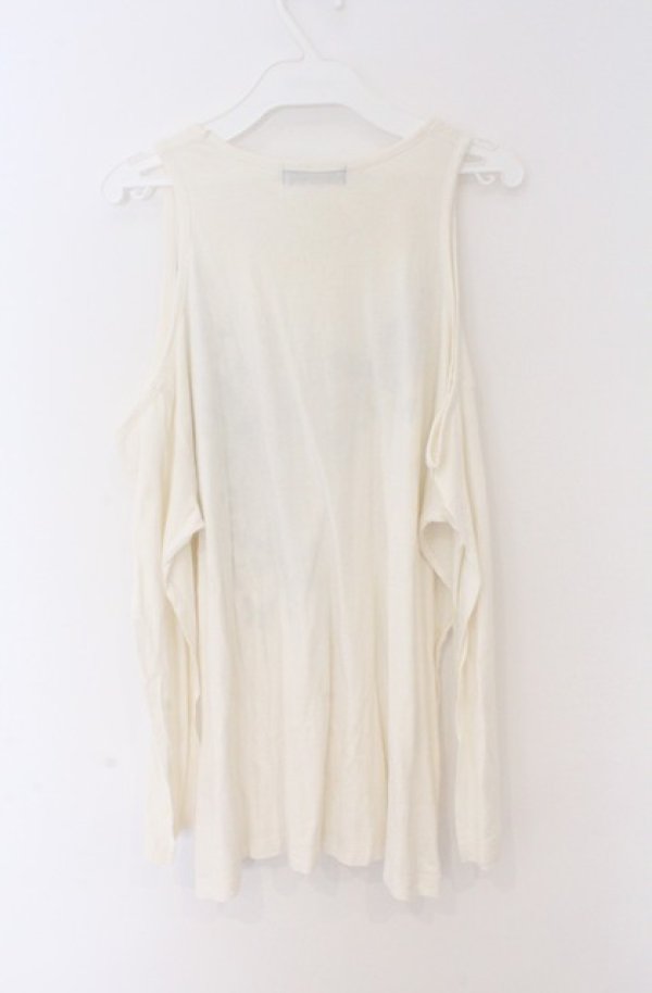 画像3: PEACE NOW / バタフライptオフショルカットソー M ホワイト O-26-02-24-1007-PU-TO-OW-OS (3)