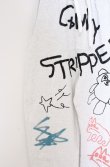 画像2: Candy Stripper / GRAFFITI PRINT PANTS パンツ F グレー O-26-02-24-1075-PU-PA-YM-OS (2)