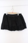 画像1: MARBLE / 総レースミニスカート  ブラック O-26-02-24-1009-GO-SK-OW-OS (1)