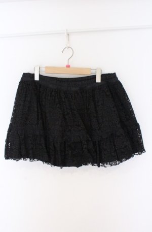 画像: MARBLE / 総レースミニスカート  ブラック O-26-02-24-1009-GO-SK-OW-OS