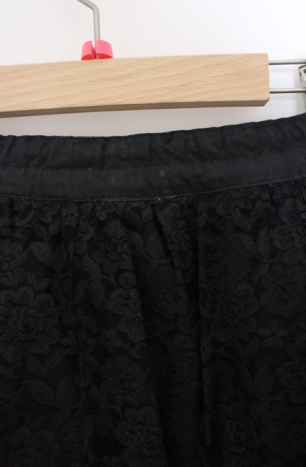 画像4: MARBLE / 総レースミニスカート  ブラック O-26-02-24-1009-GO-SK-OW-OS (4)