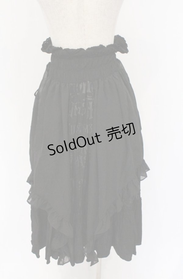 画像4: h.NAOTO / ナイトメアー・ビフォア・クリスマス コラボスカート  ブラック O-26-02-24-1012-HN-SK-IG-OS (4)