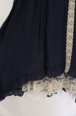 画像3: axes femme / 刺繍レースチュニック M ネイビー O-26-02-24-1018-AX-OP-IG-OS (3)