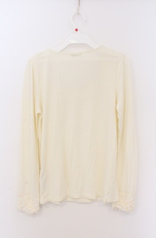 画像4: axes femme / HOT femmeインナープルオーバー M アイボリー O-26-02-24-1023-AX-TO-IG-OS (4)