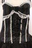 画像2: FRILL / ラビットカトラリー刺繍キャミワンピース  ブラック O-26-02-24-061-HN-OP-OW-OS (2)