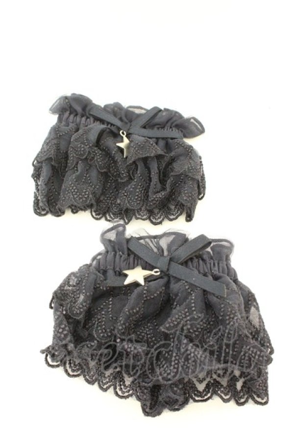 画像1: Krad Lanrete（海外ロリィタ） / Lost in Sea Blue Matchingお袖とめ  ネイビー O-26-02-24-2001-PU-ZA-IG-OS (1)