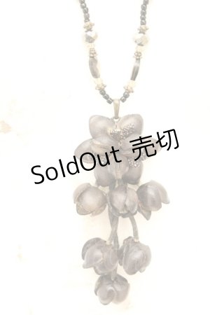 画像: LOLITA他 / モチーフコードネックレス  クロ O-26-02-24-2050-PU-AC-IG-ZT618-F001