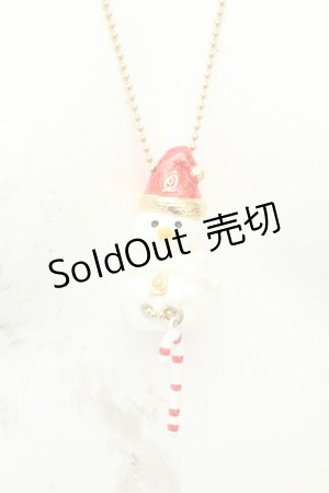 画像: Q-pot. / パウダーシュガースノーマンネックレスセット  シロ O-26-02-24-2053-QP-AC-IG-OS