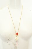 画像2: Q-pot. / パウダーシュガースノーマンネックレスセット  シロ O-26-02-24-2053-QP-AC-IG-OS (2)