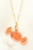 画像1: Q-pot. / 白雪姫/ジュエルキャンディーネックレス  オレンジ系 O-26-02-24-2054-QP-AC-IG-OS (1)