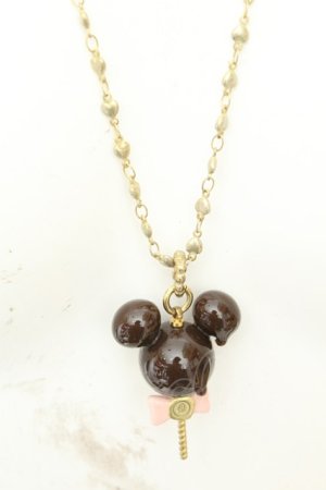 画像: Q-pot. / ミッキーマウス/メルティーロリポップチョコレート  チョコ×ピンク×ゴールド O-26-02-24-2059-QP-AC-IG-OS