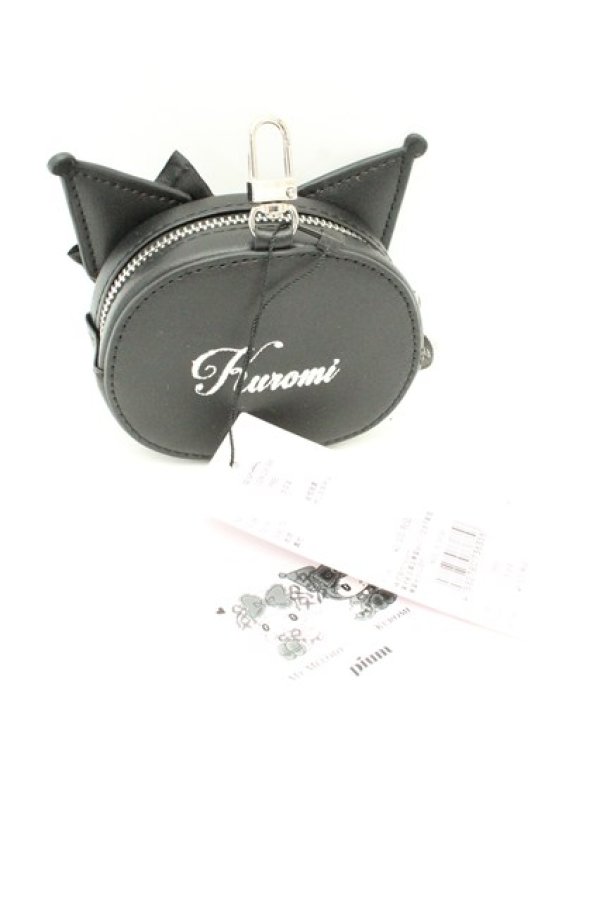 画像2: pium / クロミ/ミニポーチチャーム  クロ O-26-02-24-2006-0-ZA-OW-OS (2)