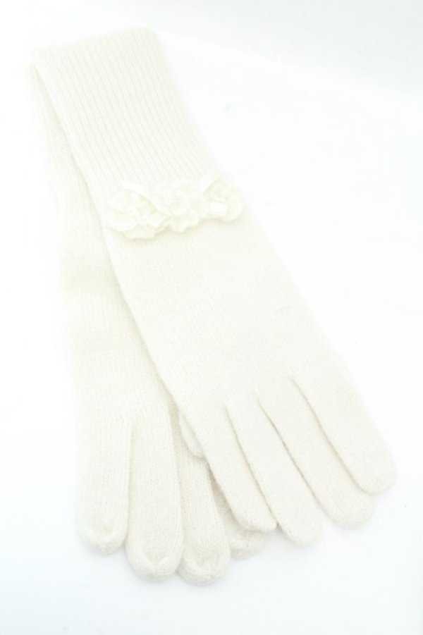 画像2: PINK HOUSE / モチーフ手袋  オフ O-26-02-24-2071-LO-ZA-IG-OS (2)