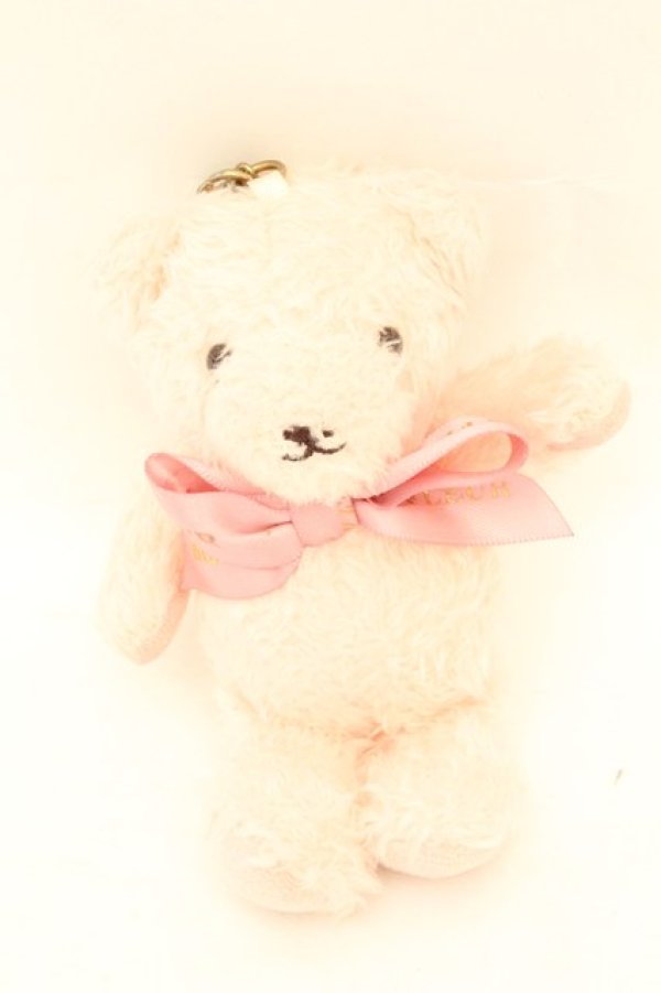 画像1: Maison de FLEUR / SAKURAフルールベアチャーム  ピンク O-26-02-24-2008-LO-ZA-OW-OS (1)