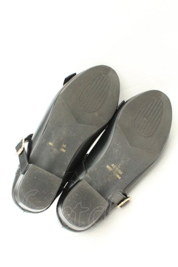 画像4: m petit by misako / NINA'Sコラボパンプス L クロ O-26-02-24-2077-LO-SH-IG-OS (4)