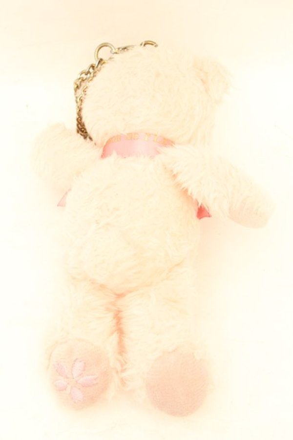 画像2: Maison de FLEUR / SAKURAフルールベアチャーム  ピンク O-26-02-24-2008-LO-ZA-OW-OS (2)