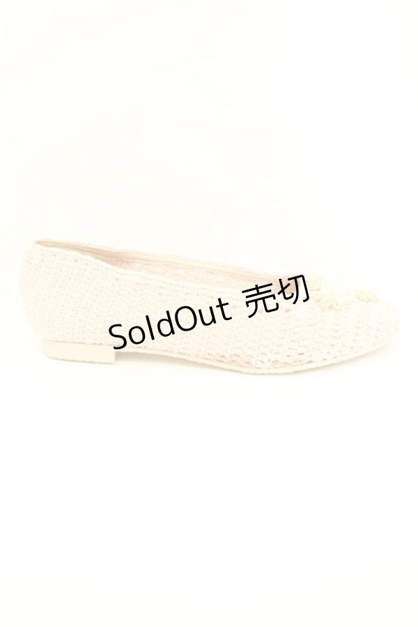 画像8: PINK HOUSE / モチーフつき編みシューズ M ピンク O-26-02-24-2078-LO-SH-IG-OS (8)